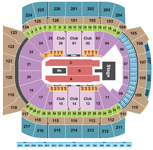 Climate Pledge Arena Smashing Pumpkins Seating Chart